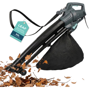 3500W Leaf Blower Vacuum, 30L Bag, 8m Cable & Variable Speed