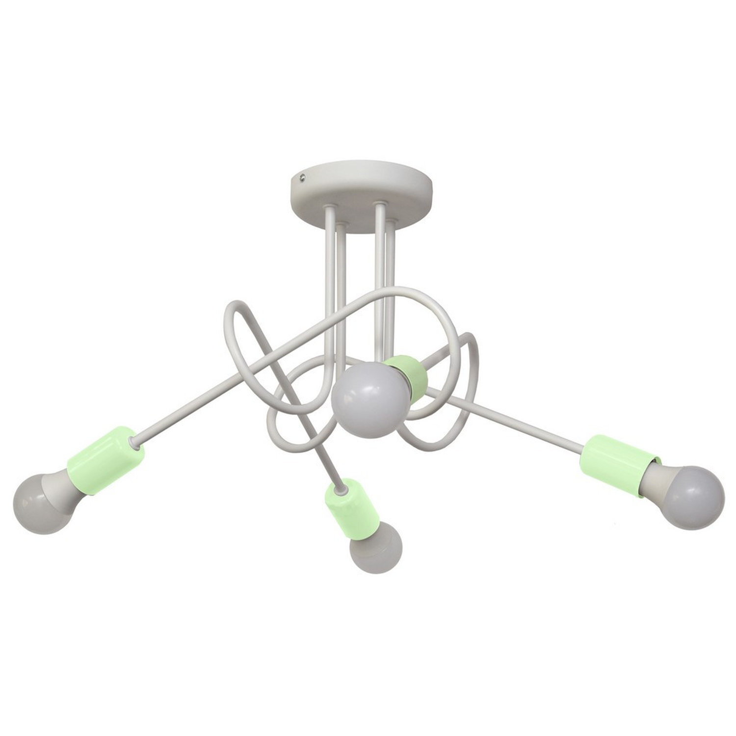 Helam Lighting Oxford Ceiling Light White