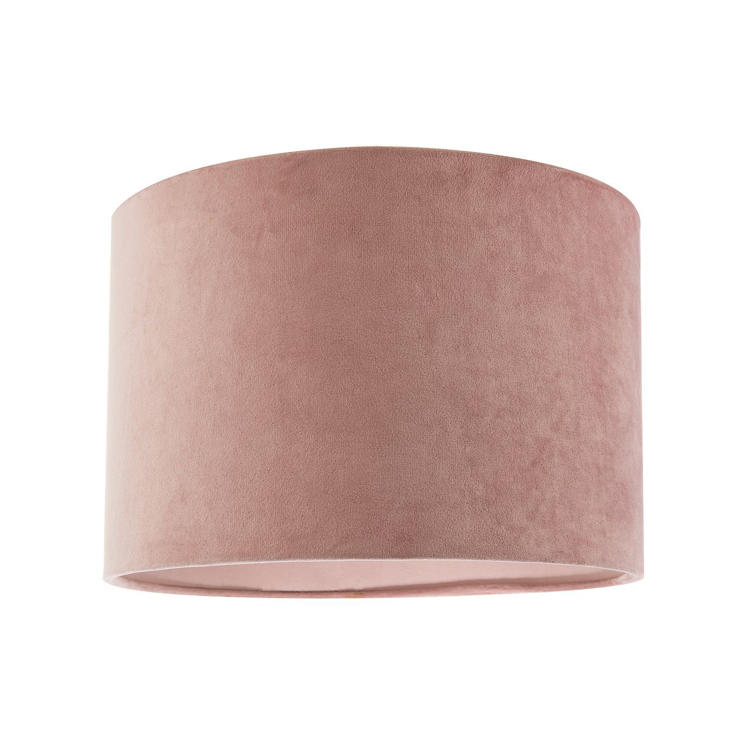 Happy Homewares Designer Soft Velvet Fabric Round Lamp Shade For Table Or Pendant