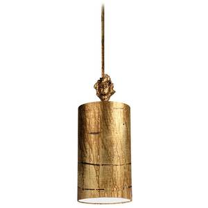 Fragment 1 Light Round Small Ceiling Pendant Aged Gold, E27