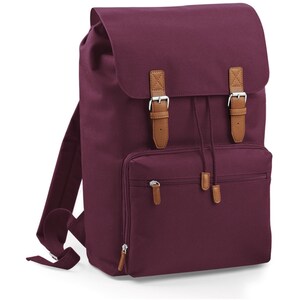 Heritage Laptop Backpack Bag (Up To 17inch Laptop) - Burgundy