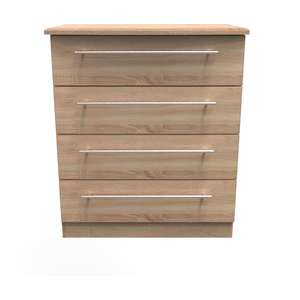 Sherwood Ready Assembled 4 Drawer Chest
