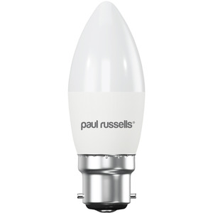 40W LED 5.5W Candle B22 Warm White Bulb
