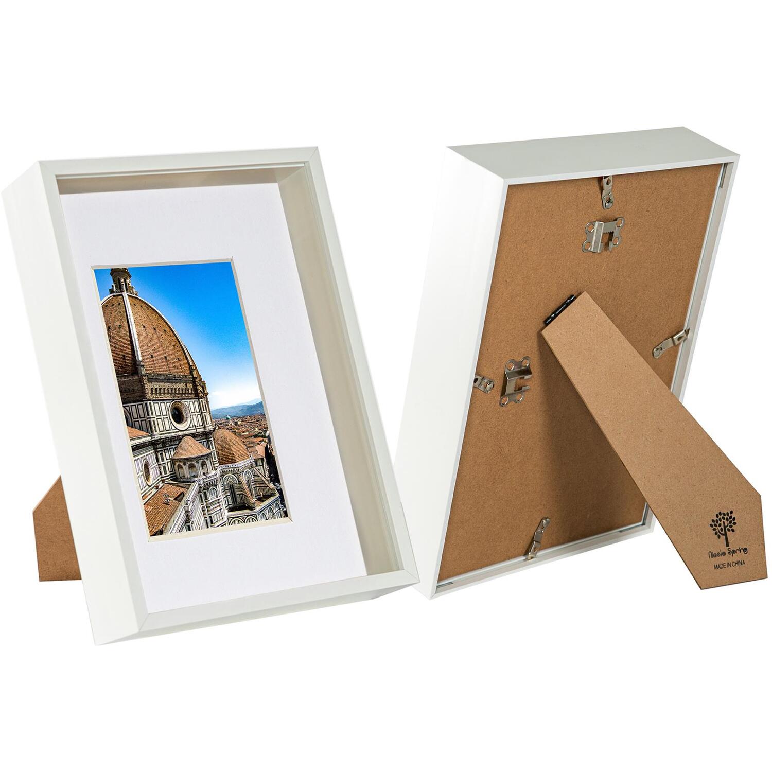 3D Deep Box Photo Frame with A5 Mount - A4 (8