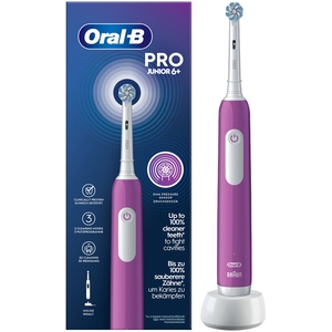 Oral-B Pro Junior Purple Electric Toothbrush,  For Ages 6