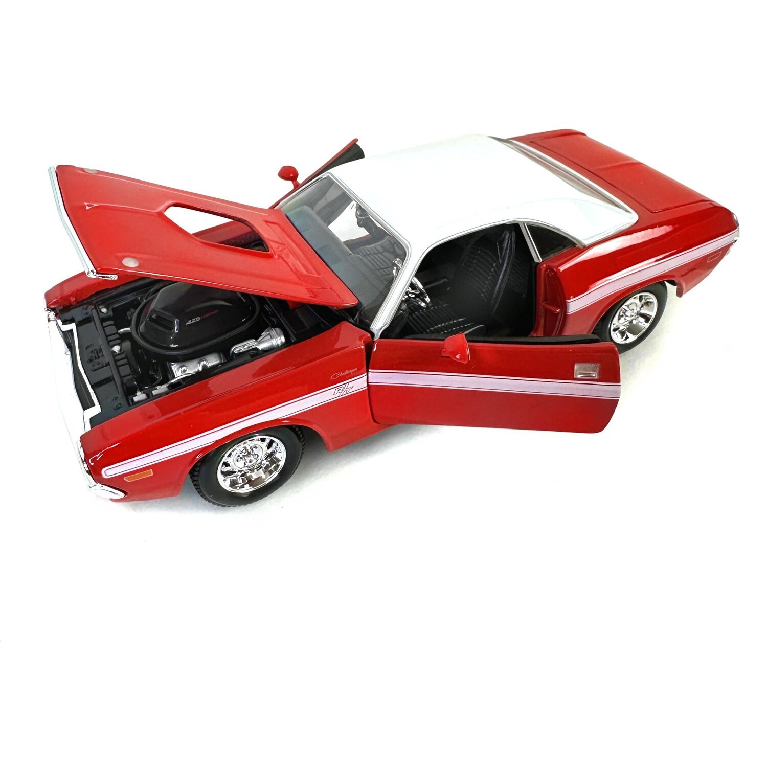 1:18 Acme 1971 Dodge Challenger R/T Coupè GY8 Oro Metallizzato/Nero Tetto