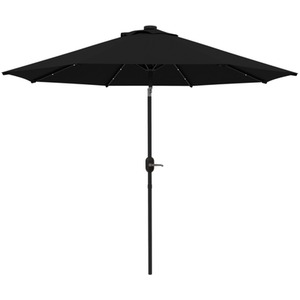 Black Patio Tilt LED Parasol  shot 5272330