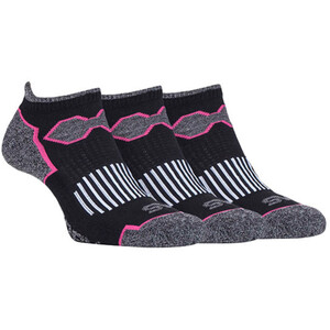 3 Pack Ladies Breathable Low Cut Running Socks with Arch Support