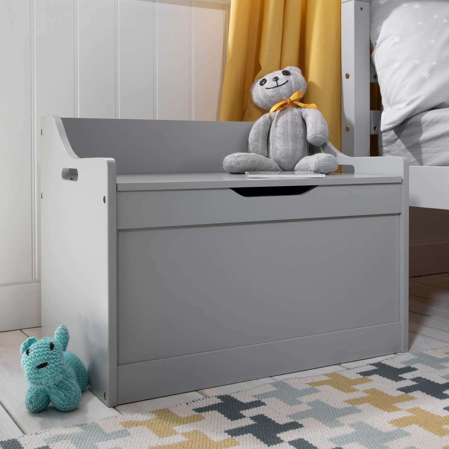Lola Toy Box - Grey