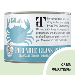 Thorndown Green Hairstreak Peelable Glass Paint