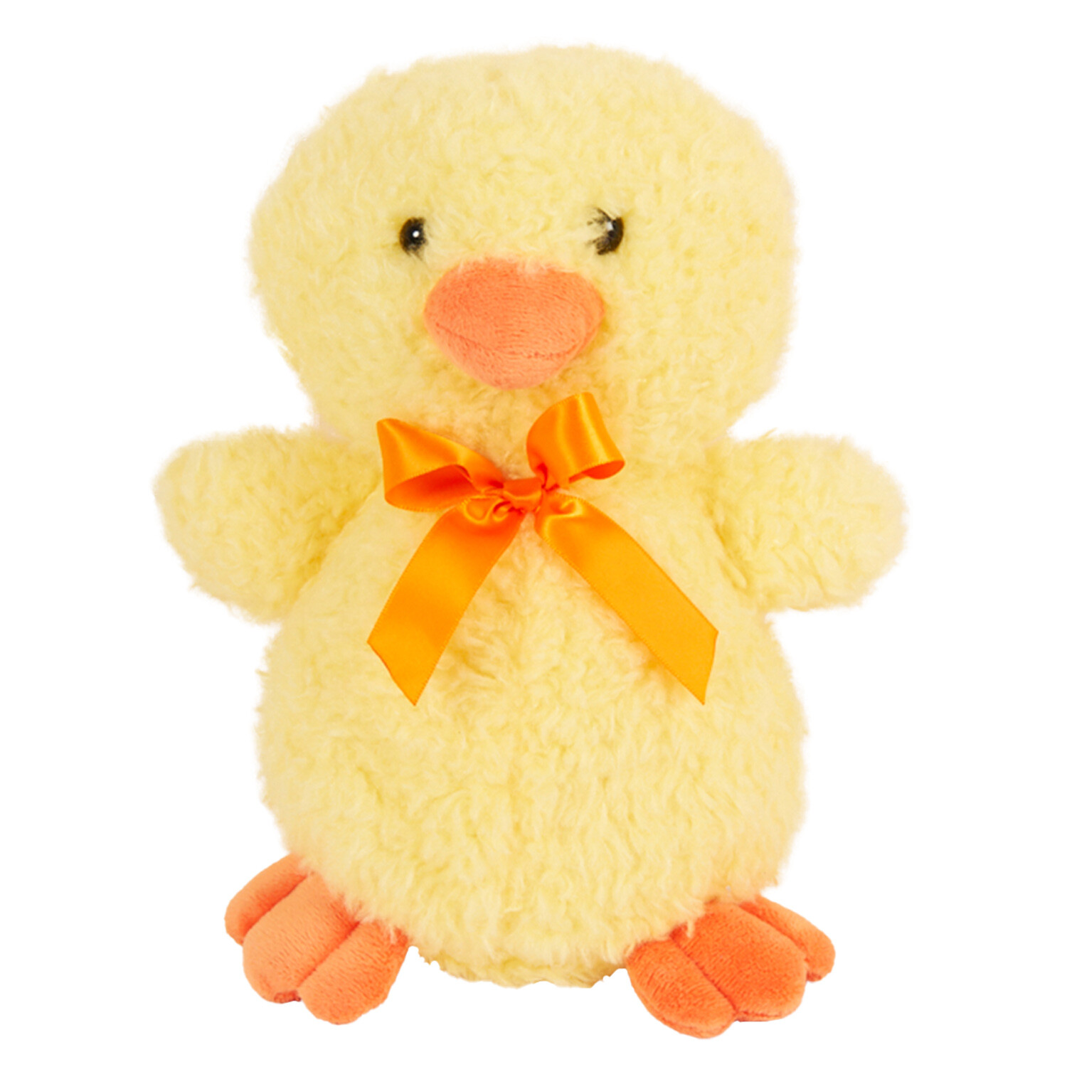 Fluffy Chick Plush - Yellow