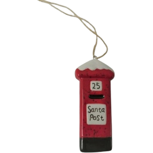 Post Box Hanger Santa Box