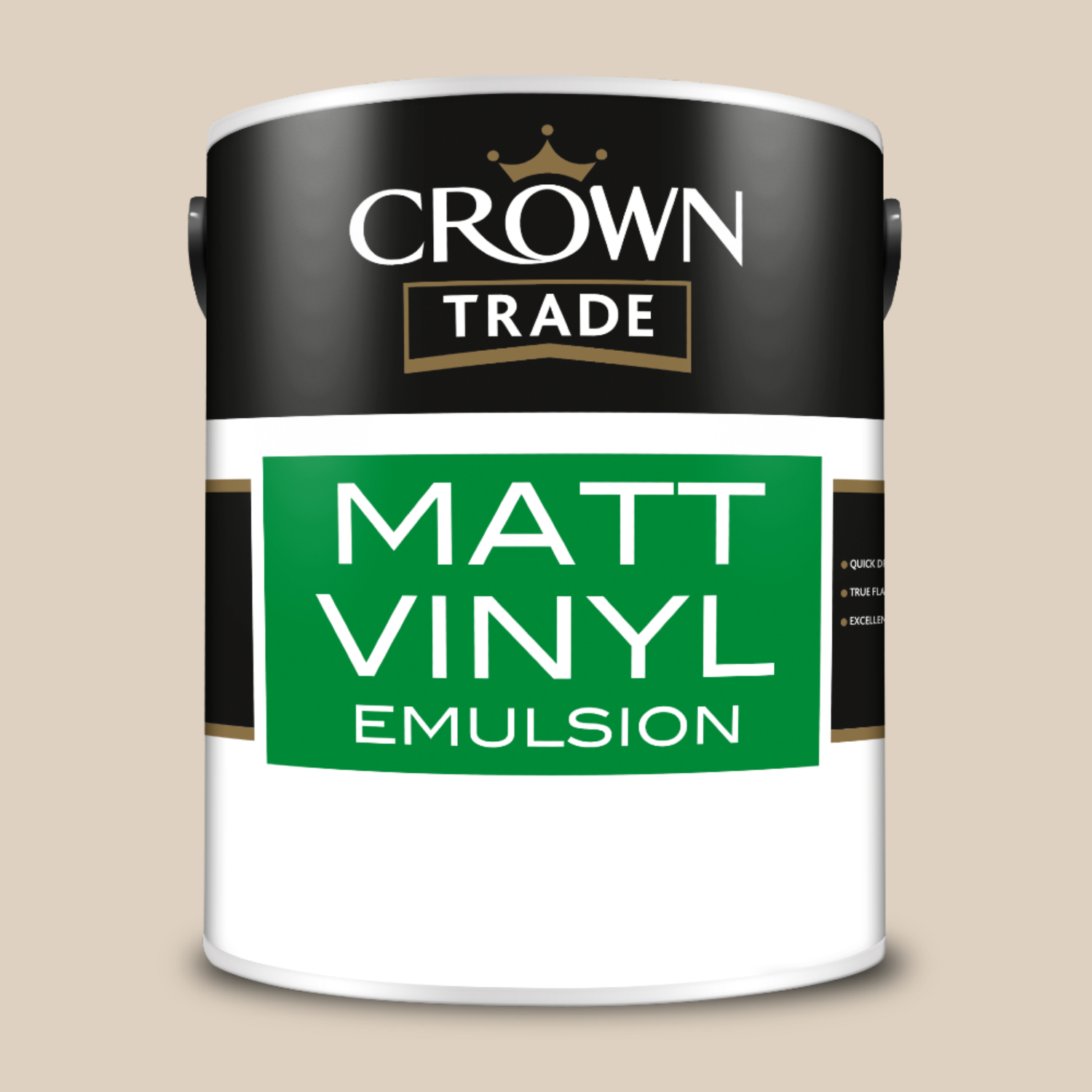 Crown Trade Vinyl Matt Mixed Colour - Wheatgrass  / 5l