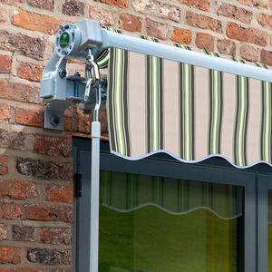 Multistripe Electric Retractable Awning 3m x 2.5m shot 7447559