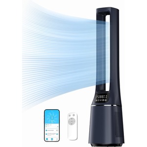 AirPure Dual Flow Silent Smart Tower Fan