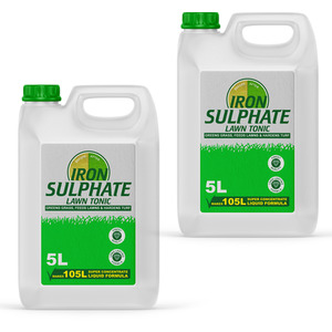 Iron Sulphate Liquid 10 Litres Ferrous Sulphate Grass Turf Lawn Tonic