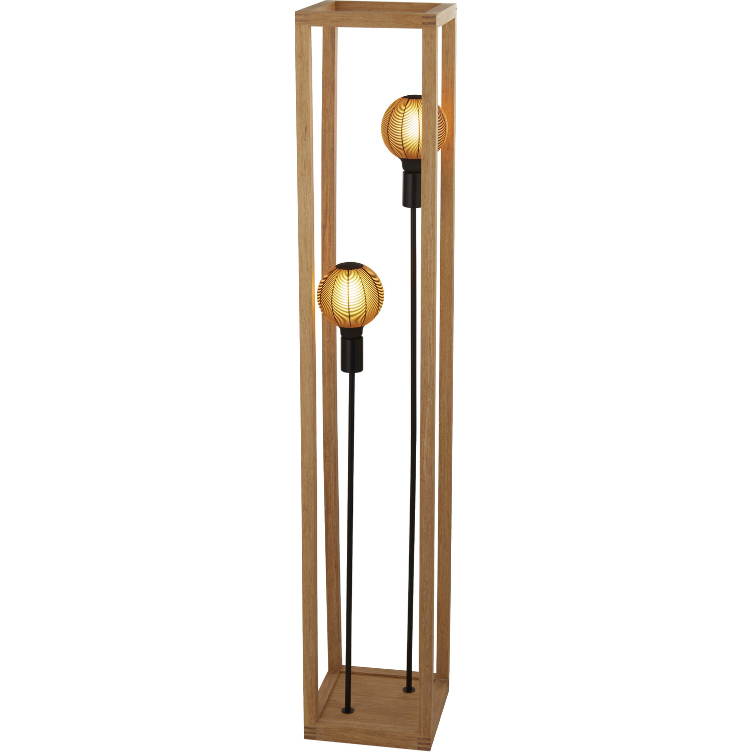 Image of Square 2 Light Floor Lamp -&hellip;