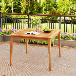 Outdoor Square Table for 4 People