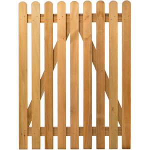 Ruby Ready Picket Planed Gate