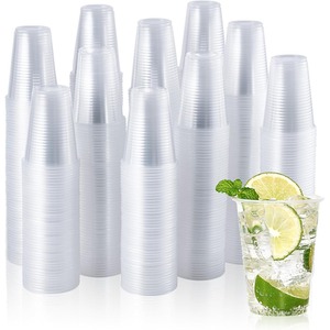 7oz Clear Plastic Glasses Disposable Drinking Cups