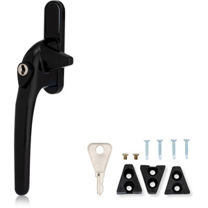 Left Hand Locking Cockspur Window Handle