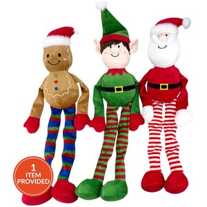Christmas Squeaker Leg Dog Toy