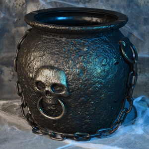 Light Up Halloween Cauldron