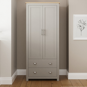 Lancaster 2 Door 2 Drawer Wardrobe