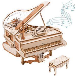 Magic Piano, Mechanical Self-playing Music Box, 3D Wooden Puzzle