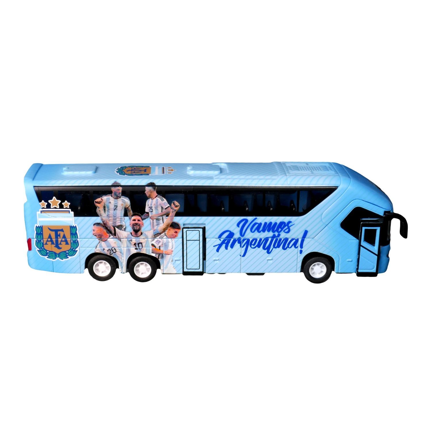 Argentina Bus Model Football Team Coach Toy