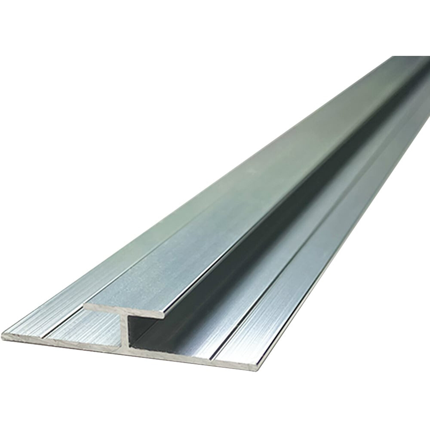 Wetwall Polished Silver Tile H Joint - Polished Silver