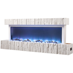 Lifeideas H-Frame Wall-Mounted Electric Fireplace