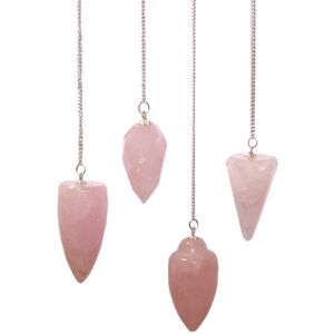 Rose Quartz Magic Pendulum for Dowsing