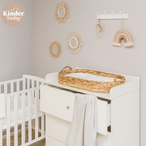 Quality Baby Changing Basket Newborn Childs Change Mat Handmade Woven