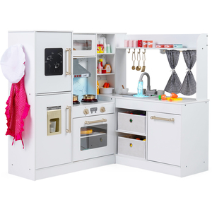 Wooden Toddler Kitchen Playset