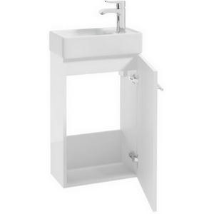 Small Bathroom Cabinet with Basin