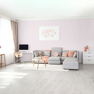 Sahara Nights Textured Stripes Wallpaper