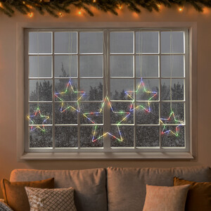 98 LED Star Curtain Light