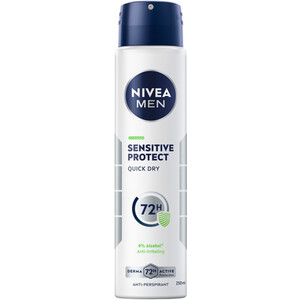 Nivea Men Sensitive Protect Quick Dry Anti Perspirant