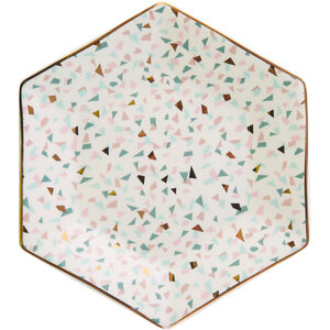 Yuki Terrazzo Pattern Side Plate
