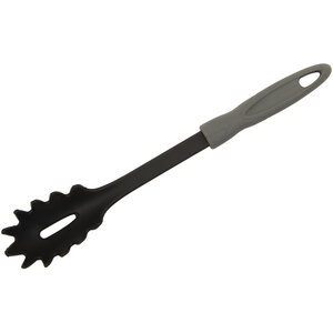 Cordero Black Spaghetti Spoon with Grey Handle