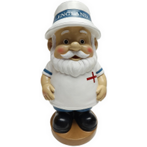 Garden Gnome - England hand painted