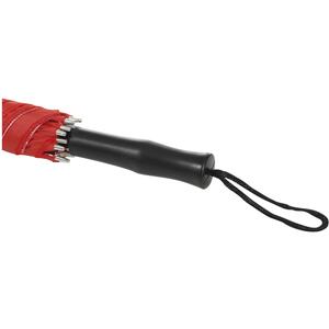 80cm Bridal Umbrella with Black Grip Handle - Red