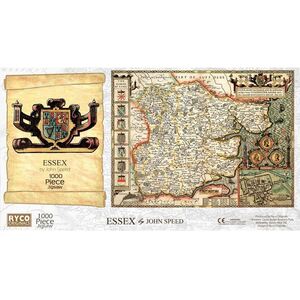 Essex Historical Map 1000 Piece Jigsaw Puzzle (1610)