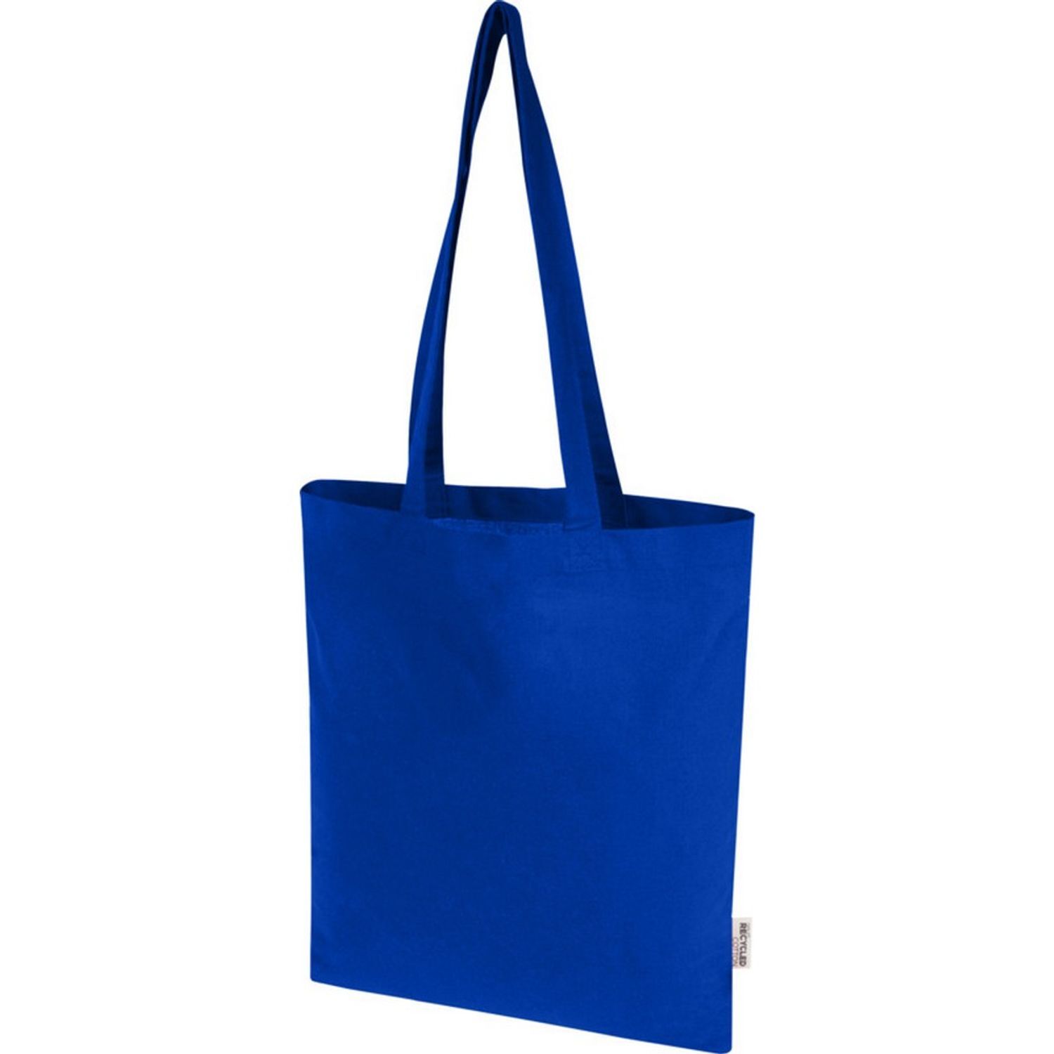 Floso Madras Recycled Cotton 7L Tote Bag - Royal Blue