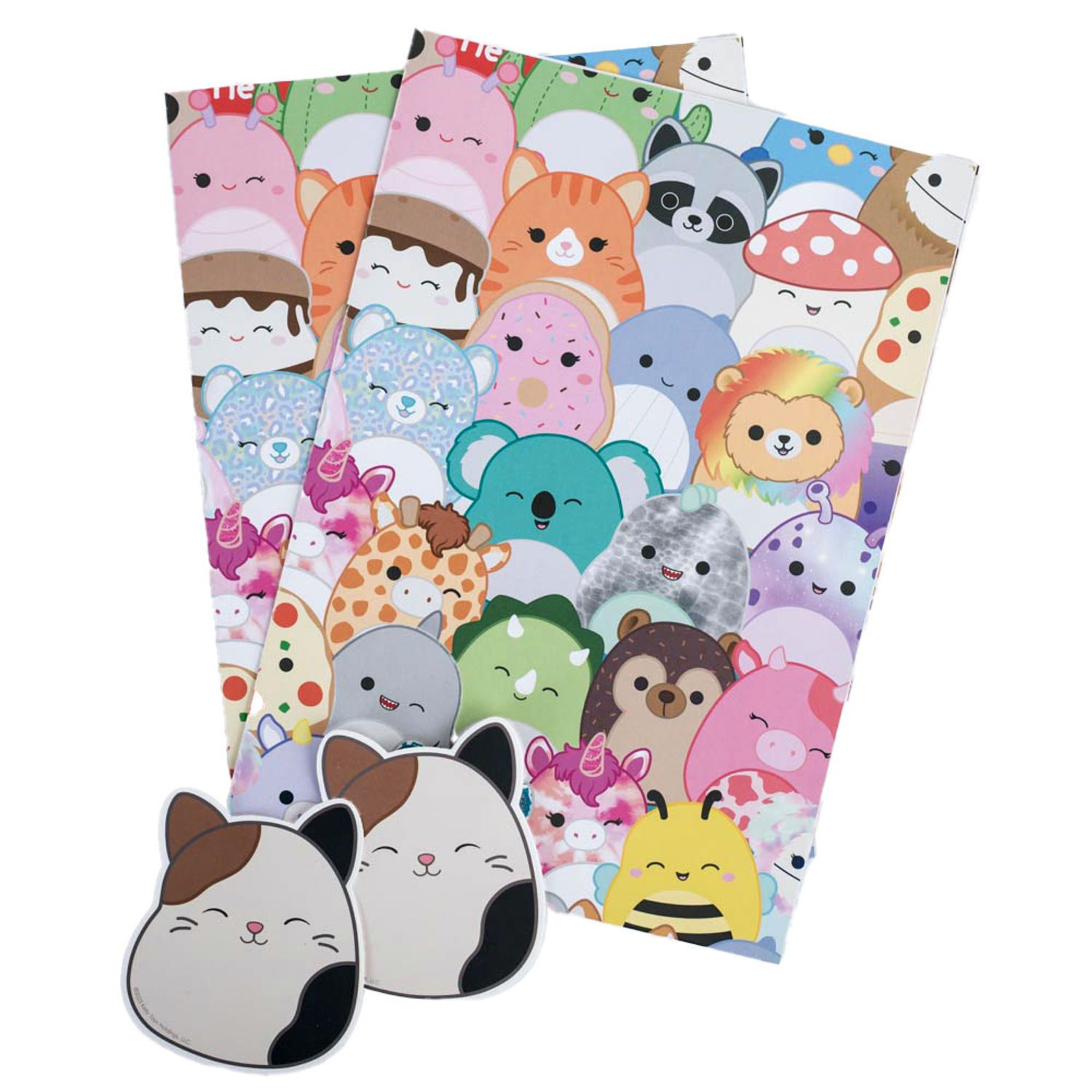  - Squishmallows Characters Gift Wrap Sheets Multicoloured (One Size) - Image 2