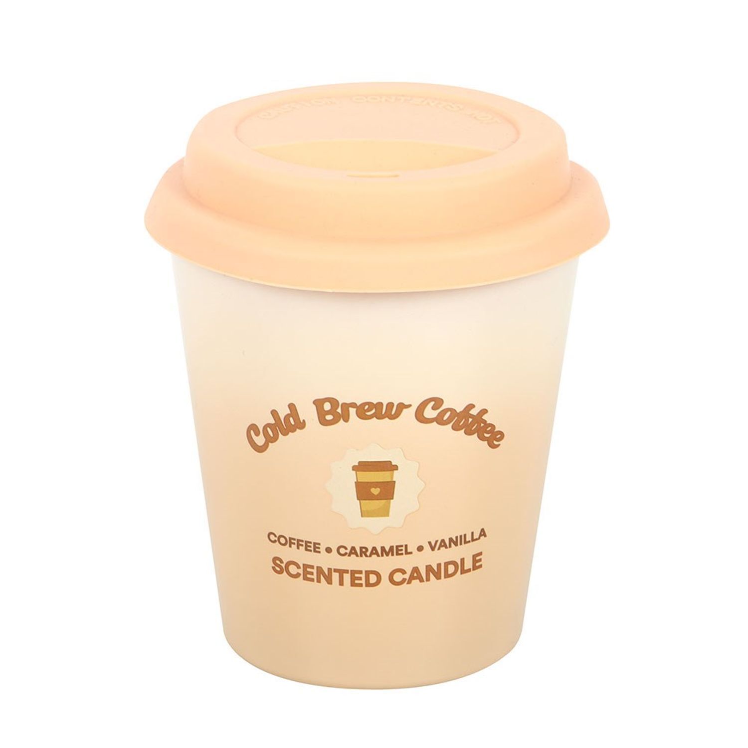 Something Different Cold Brew Coffee Scented Candle - Pink