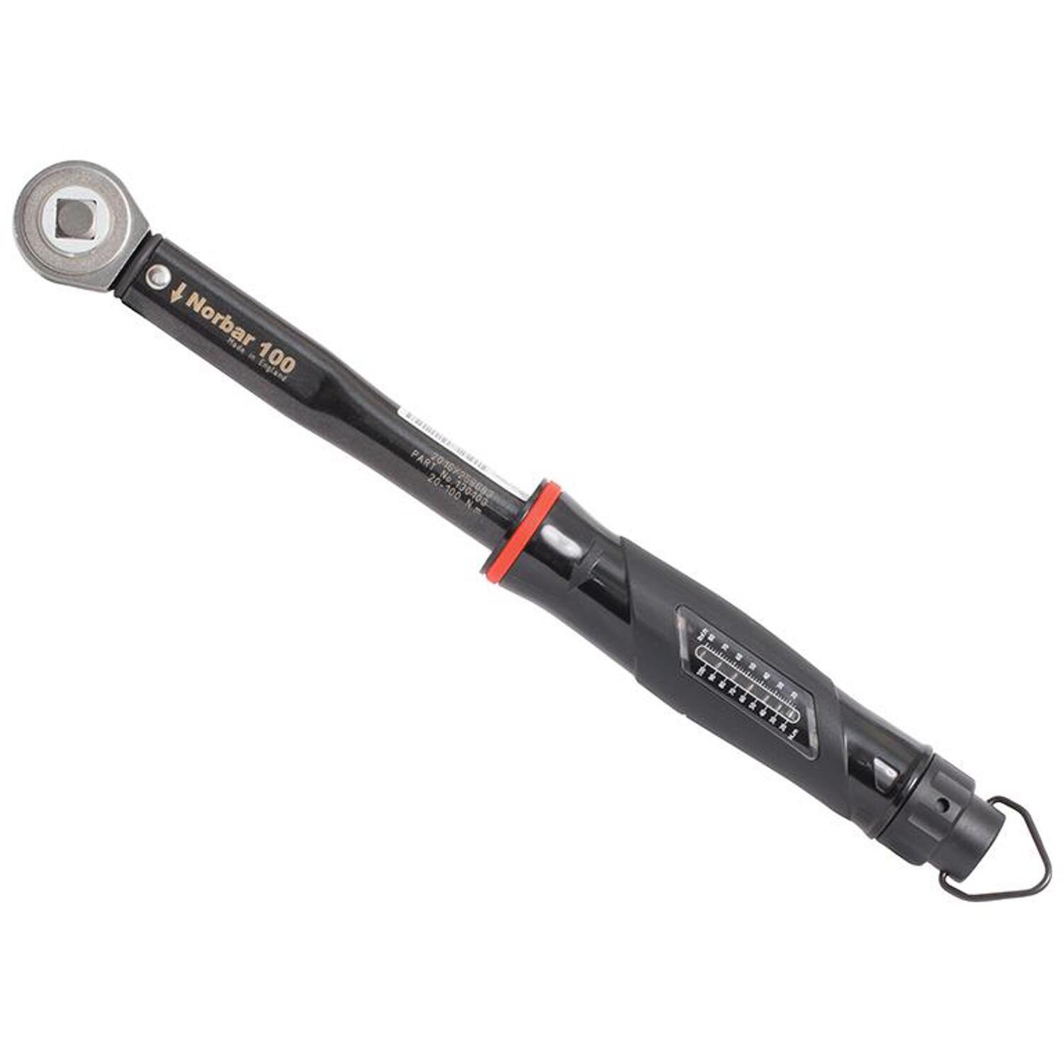 Norbar 130103 Nortorque100 Adjustable Dual Scale Ratchet Torque Wrench 1/2In Drive 20-100Nm - Image 12