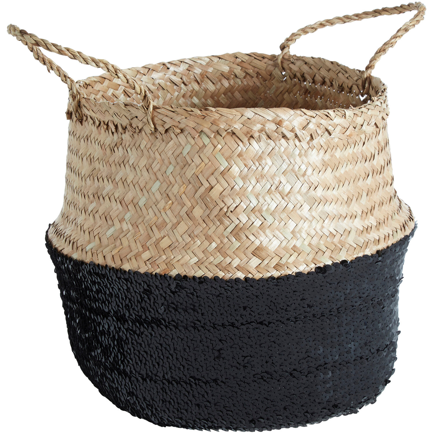 Image of Solas Black And Natural Small Seagrass&hellip;