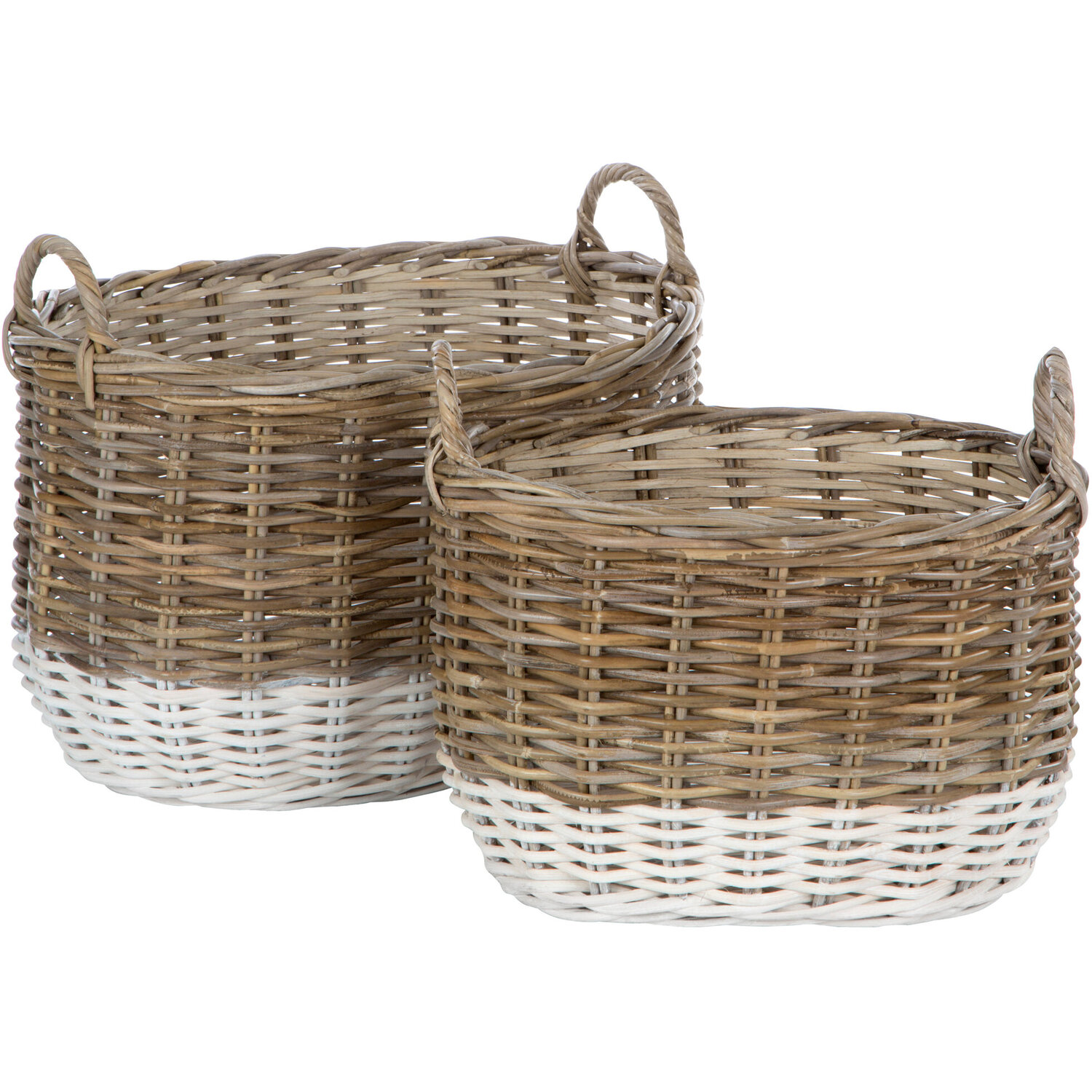 Image of Hampstead Set of Two Natural Rattan&hellip;